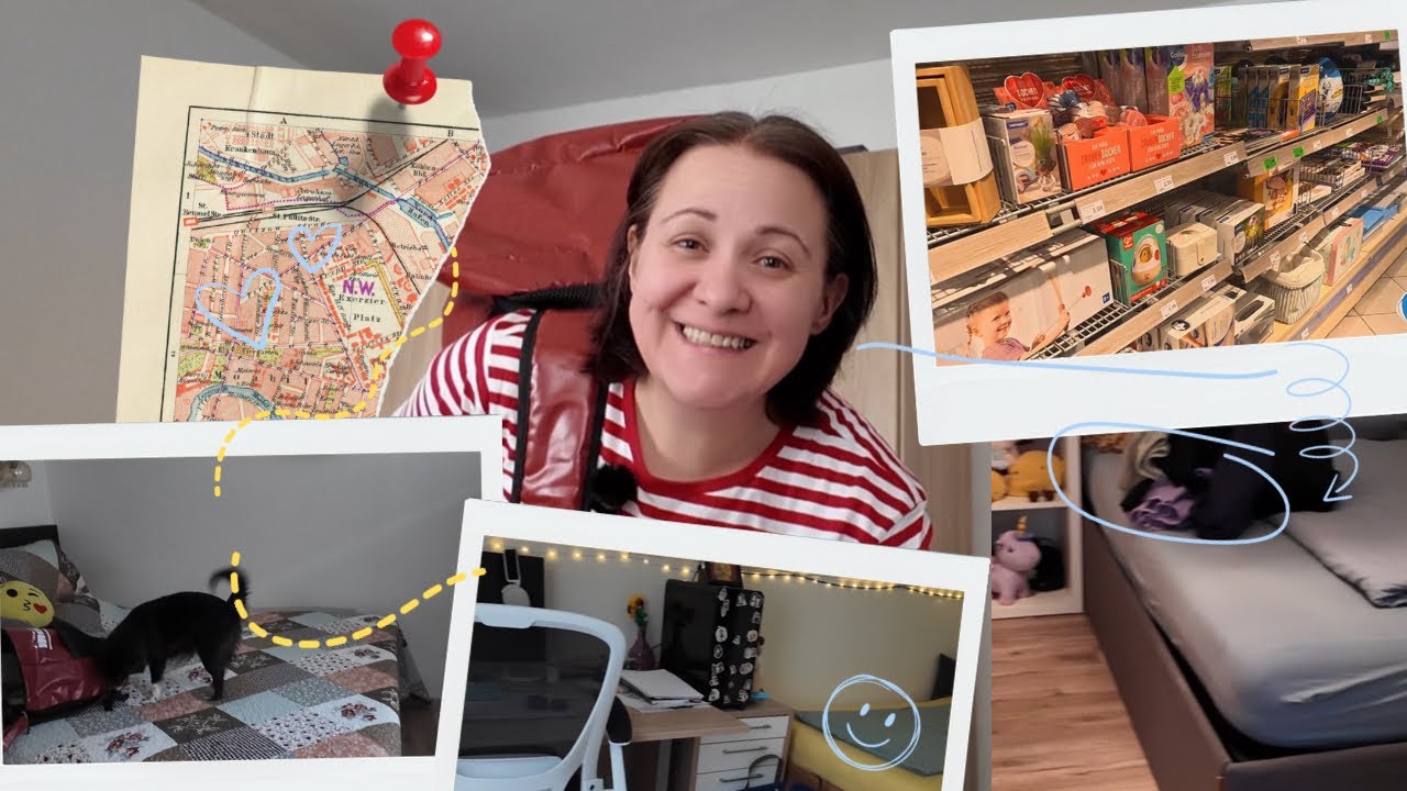 Neler Yaptım Neler 😂Ben Gitmeye Hazırım 🎒#almanyavlog 