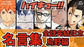 ハイキュー 名言集 先生編 武田先生や監督の心に残る名言名シーン15選 全話ネタバレ注意 Youtube