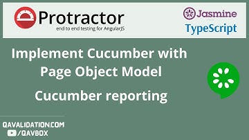 Implement Cucumber with PageObjectModel in Protractor