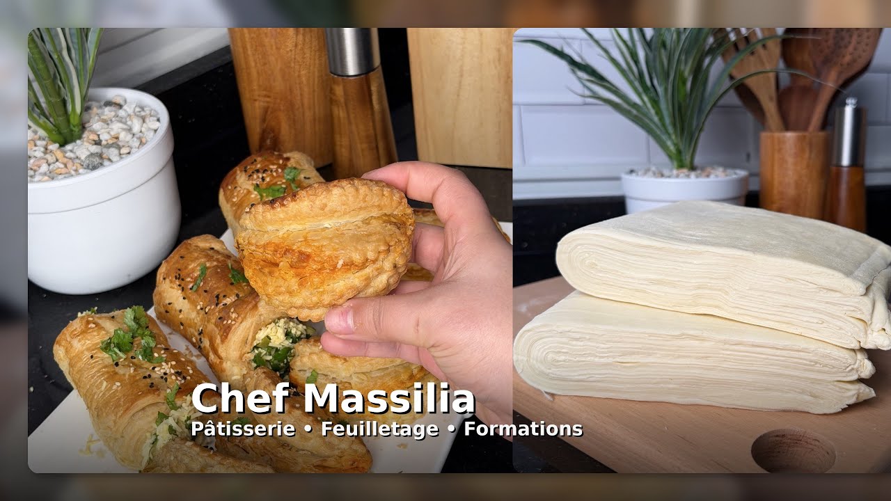 العجينة المورقة بكامل الاسرار مع نوعين من المملحات والسر باه يجو حميمرين ومقرمشين