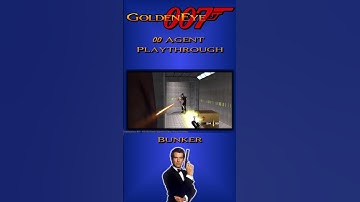 Goldeneye 00 Agent - Bunker #highlights #gameplay #goldeneye #rare #shorts