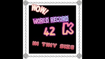 Nebulous world record  #1 (42k) in tiny size