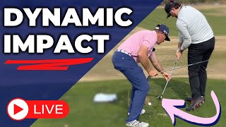 Golf Lesson: DYNAMIC Impact Position In Under 20 Minutes! (LIVE)
