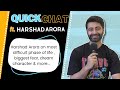 Exclusive i harshad arora in a quick chat with  mestarlet