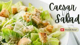 Caesar Salad Recipe | Quick Caesar Salad Recipe