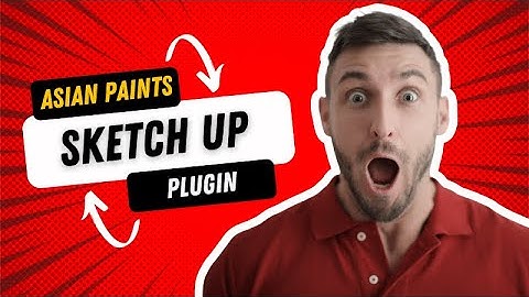 asian paints sketchup plugin