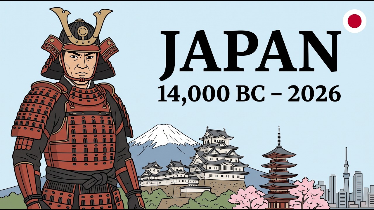 The ENTIRE History of Japan in 23 Minutes - YouTube
