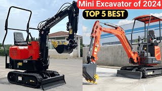 Top 5 Best Mini Excavators Reviews 2026