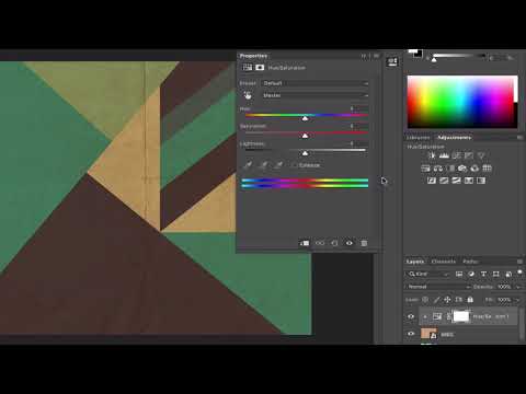 Illustrator flatekomposisjon - legge på tekstur i Photoshop
