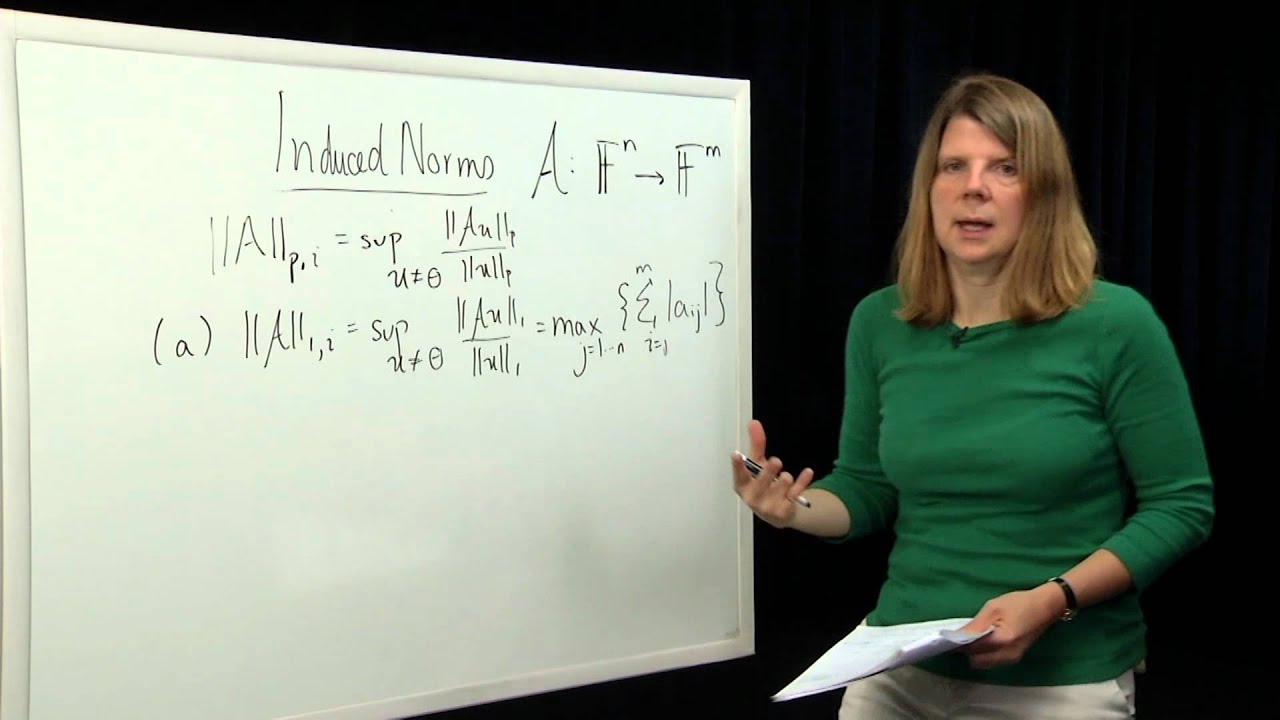 EECS - Module 8 - Induced Norms