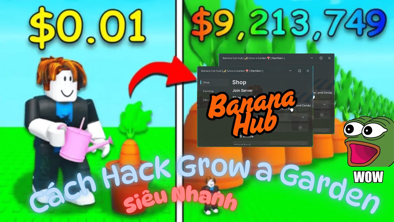 C ch hack grow a garden tr n roblox pc script banana hub auto fram