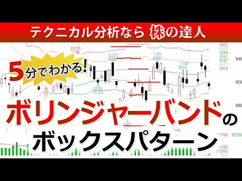 ５分でわかるボリンジャーバンドのボックスパターン【初心者必見】