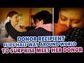 Super Emotional Donor Recipient Meets her Donor | Meeting Donors For the First Time #4