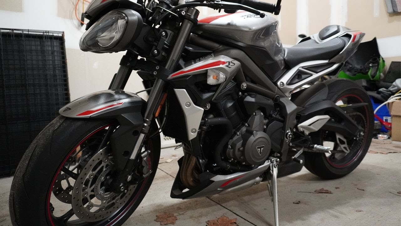 2021 Triumph Street Triple RS | Passenger Peg Delete Install