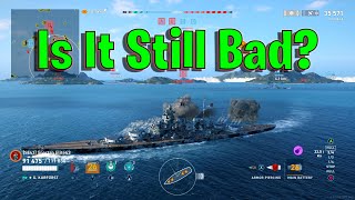 This Ship Got Buffed But Is It Still Bad! (World of Warships Legends)