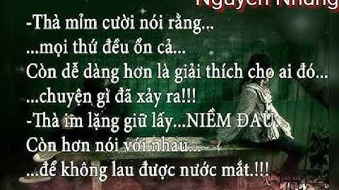 Tình xưa nghĩa cũ 8 ( Nỗi buồn trong đêm (Quang Linh)