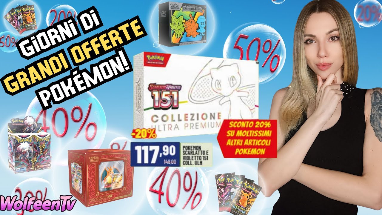 Collezione ULTRA PREMIUM di 151 in OFFERTA!! Grandi sconti Pokémon in ...