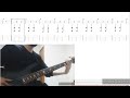 [bass tabs] 悲しみのゴール (The End of Sorrow) - JYOCHO bass cover