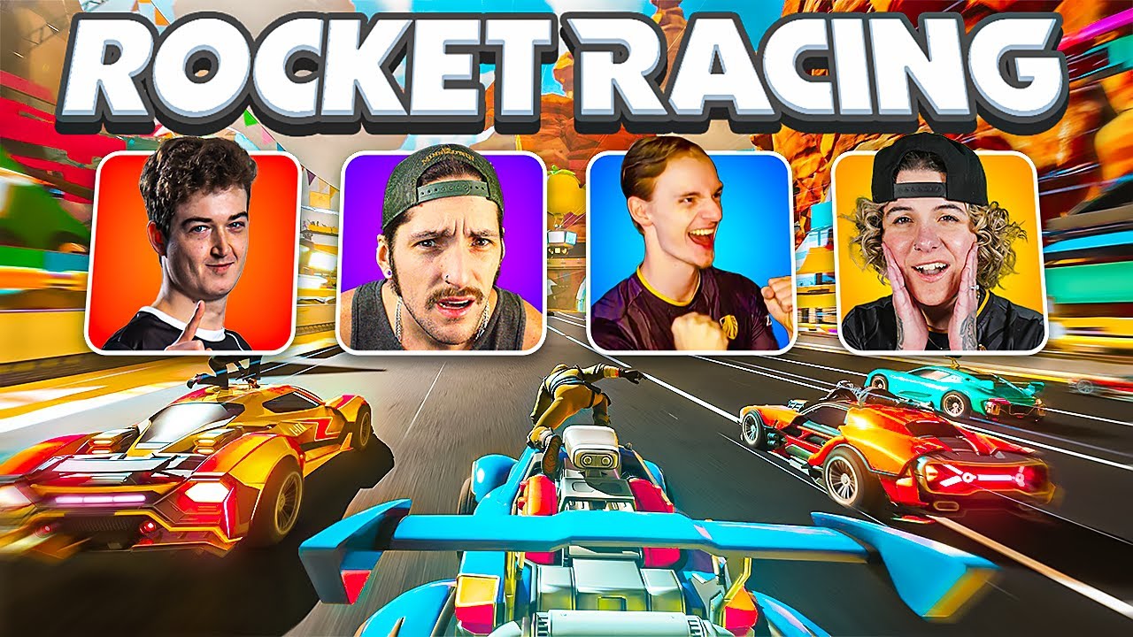 NASCAR DRIVER plays FORTNITE for the FIRST TIME! 🏎️