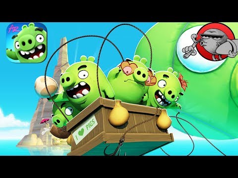 Видео: Angry Birds AR: Isle of Pigs - ДОПОЛНЕННАЯ РЕАЛЬНОСТЬ