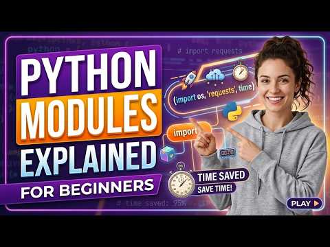 Python Modules Explained for Beginners | Import Modules & Save Time