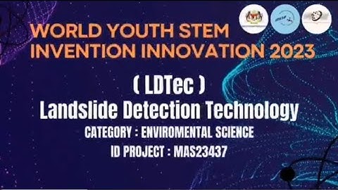 Landslide Detection Technology, LDTec-MAS23437
