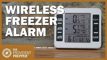Prepper Tools: Refrigerator and Freezer Temperature Alarms