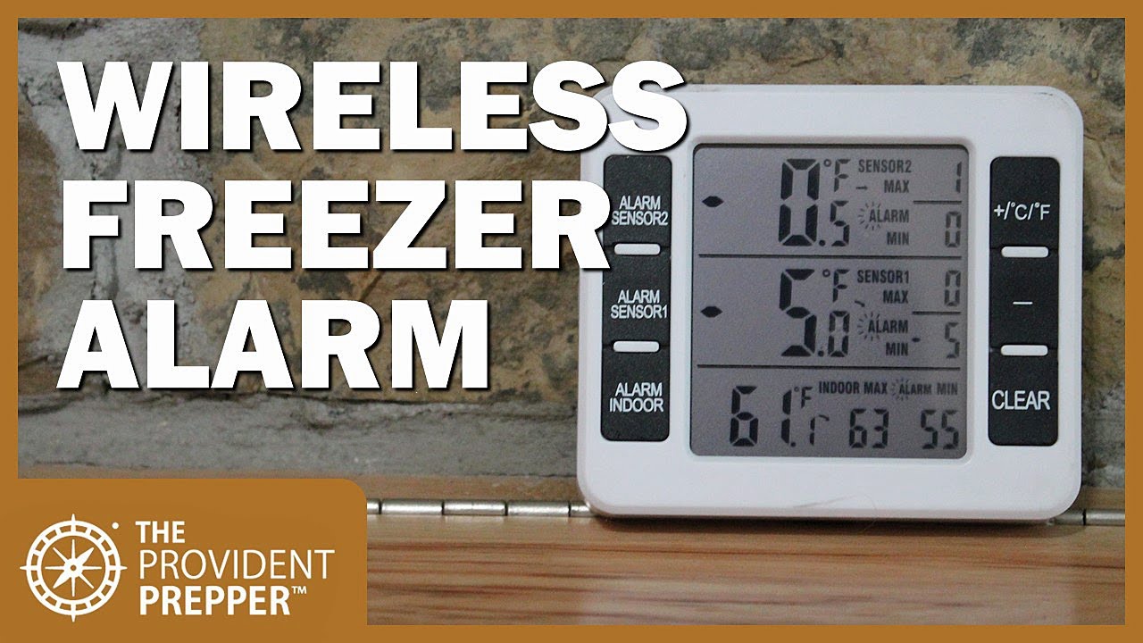 Prepper Tools: Refrigerator and Freezer Temperature Alarms 