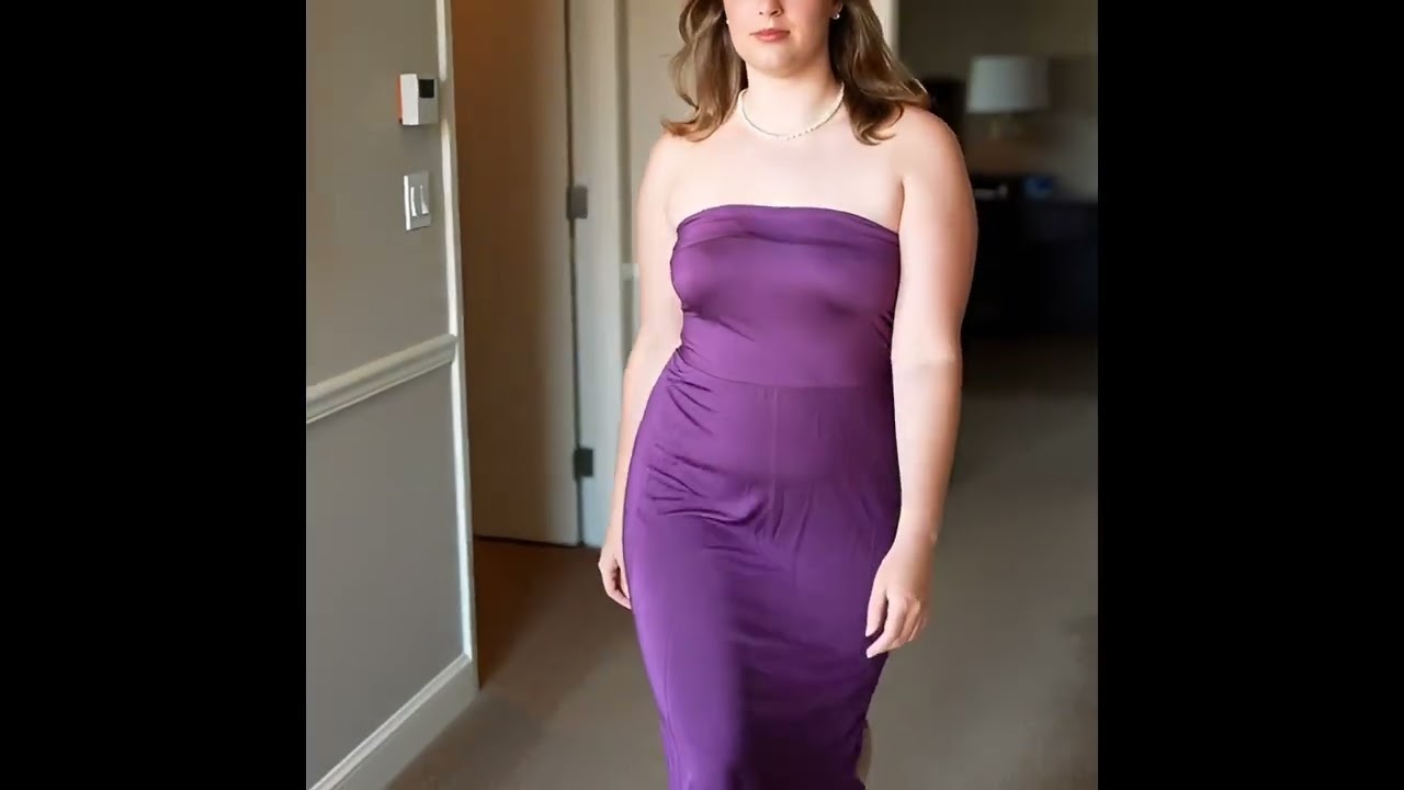 Date Night 💜 Purple Dress Michelle Marie  @AllureLab  