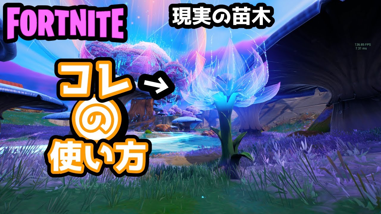 新要素 現実の苗木 の使い方だよ サクッとまとめてみたよ Youtube