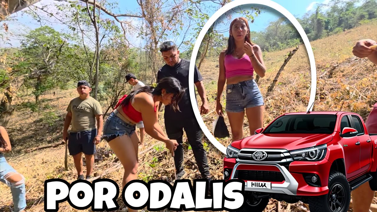 Un Viejito Llego A Recoger A Odalis En Una Hilux😱Asta Su casa 