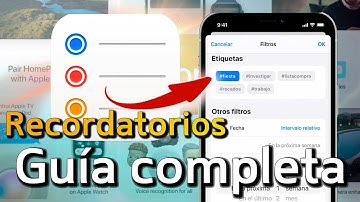Cómo usar la App Recordatorios  📲Todos sus SECRETOS y Utilidades OCULTAS💡