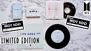 Unboxingframing Bts Life Goes On Vinyl Cette Tape Dynamite Cd