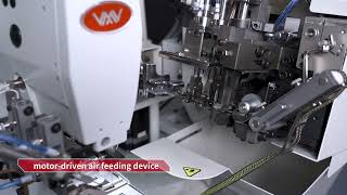 V-T254Q-DNB Automatic double needle belt loop machine