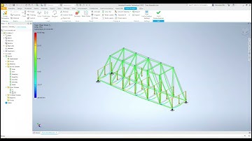 Modelling your Truss Bridge in Inventor - Part 3 Frame Analysis