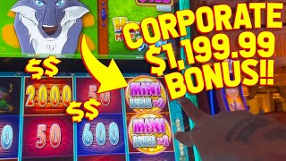 $1.199.99 WOLFIE WINNINGS!! with VegasLowRoller on Huff N’ More Puff Slot Machine!!