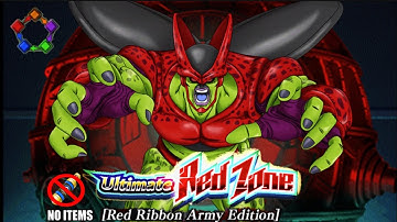 NO ITEM RUN! HOW TO BEAT ULTIMATE RED ZONE [RED RIBBON ARMY EDITION] Level 6: Vs. CELL MAX!(DOKKAN)