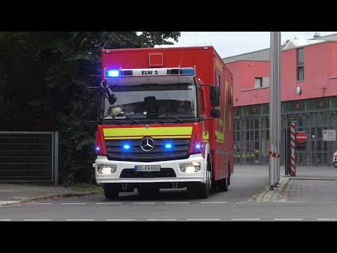 (Erstmalig) ELW2 Feuerwache 1 Dortmund auf Einsatzfahrt in Dortmund