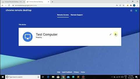 How to disable Chrome Remote Desktop access from PC | Vivek Kabra