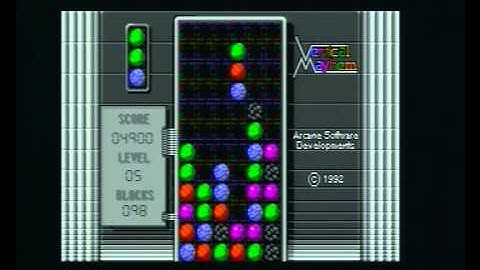 Vertical Mayhem. Atari Falcon 030 game.