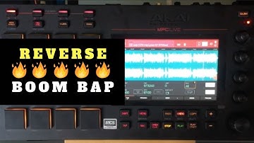 Boom Bap Using Reverse Sample | MPC Live Beat Making | Chopping Block