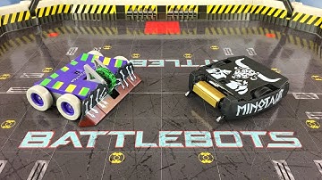 HEXBUG BattleBots Rivals Minotaur vs Witch Doctor Battle Video