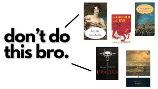 into reading? don't make this mistake bro.