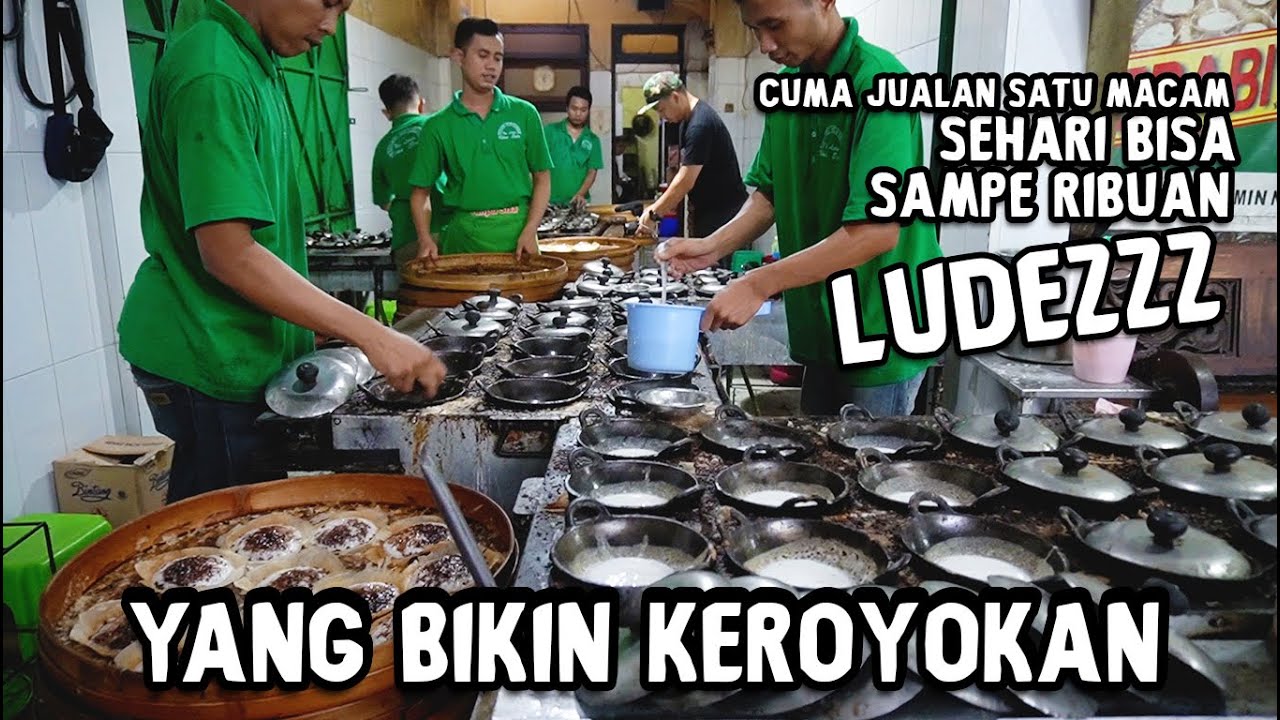 DASYAT !! JUALAN CUMA SATU MACAM SEKALI BIKIN SAMPE RIBUAN !! Yang bikin KEROYOKAN sejak tahun 1923