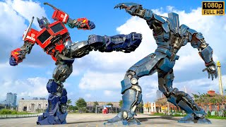 Transformers vs Pacific Rim - Optimus Prime vs Gipsy Danger Final Fight | Paramount Pictures [HD]