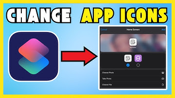 How To Change App Icons On  iPad Using  Shortcuts [FASTEST WAY]