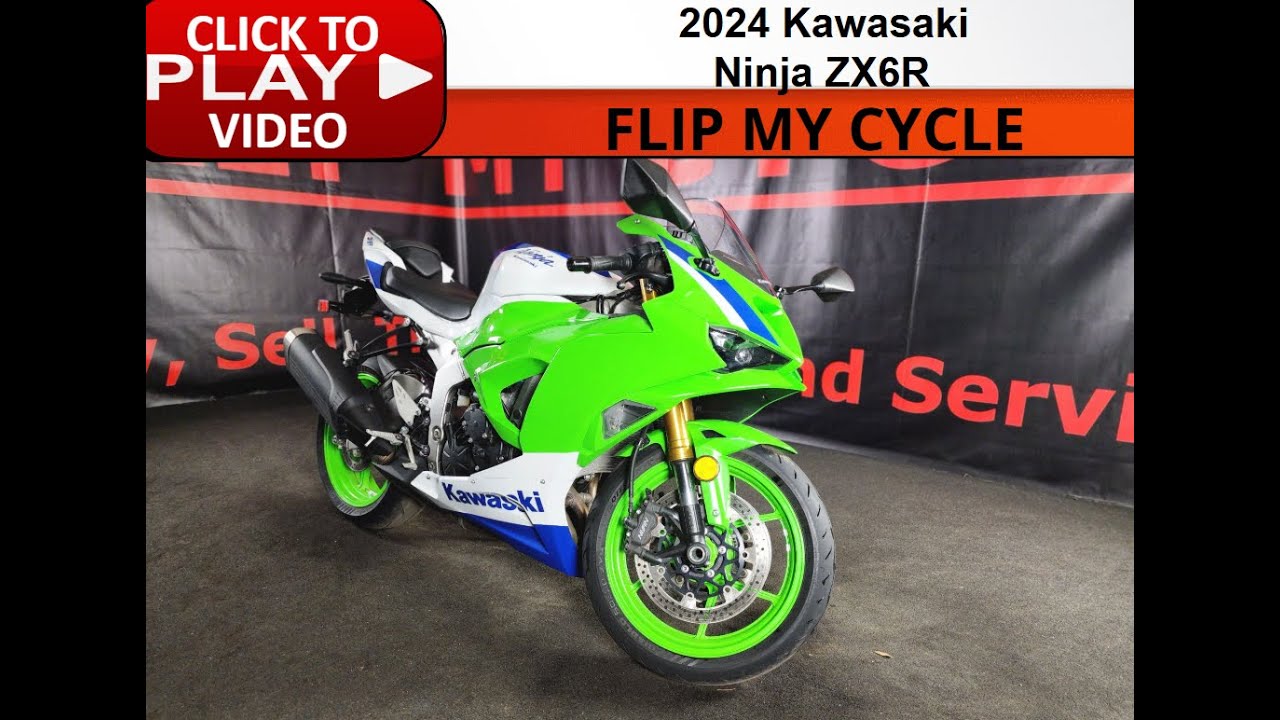 2024 Kawasaki Ninja ZX6R - YouTube