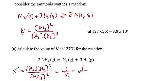 chapter 13.1-13.2 (equilibrium condition and constant)