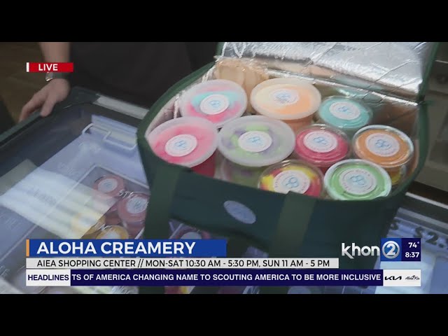 Aloha Creamery serving up local snack favorites class=