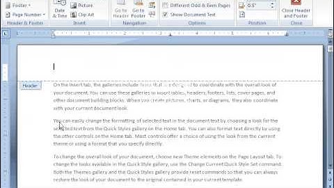MS Word 2007 Part 19) Insert Menu in Dari / Farsi Omar Akbari